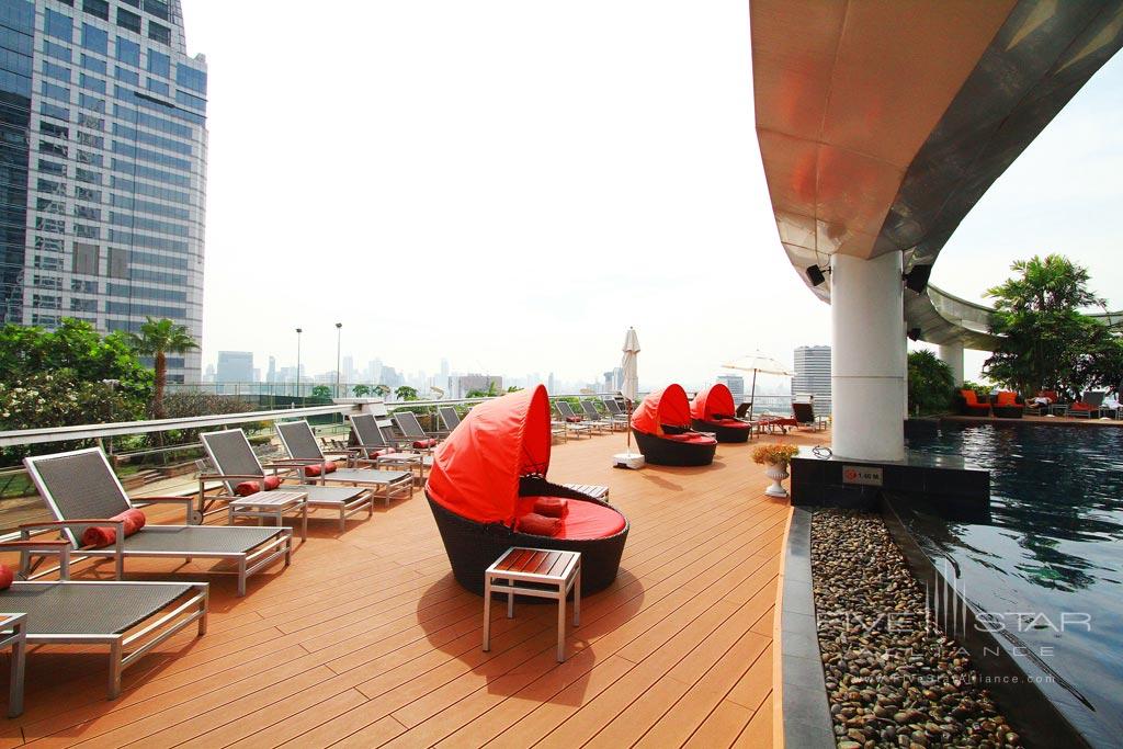 Outdoor Pool at Centara Grand at CentralWorld, Bangkok, Thailand