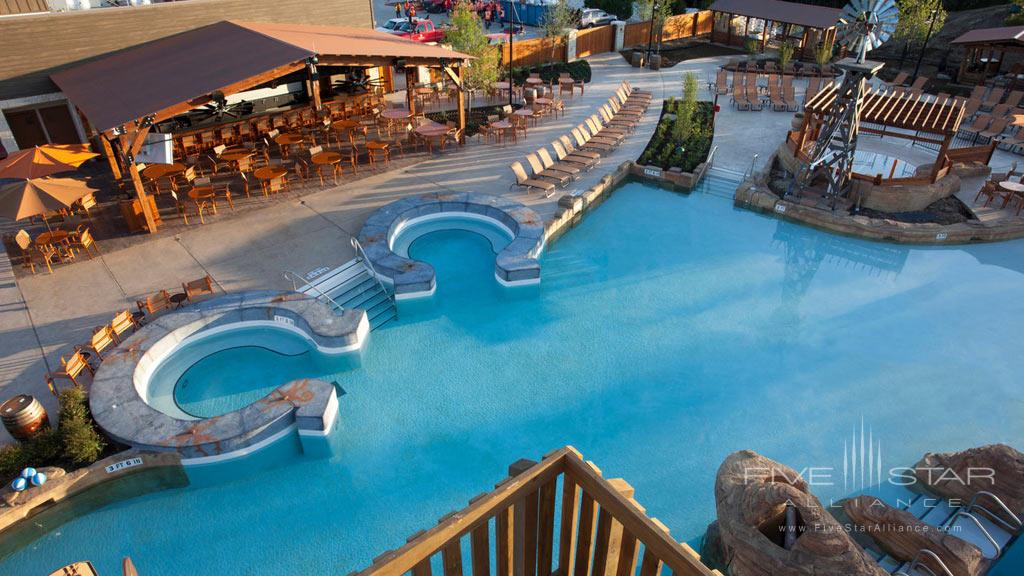 Outdoor Pool at Gaylord Texan Resort, Grapevine, TX