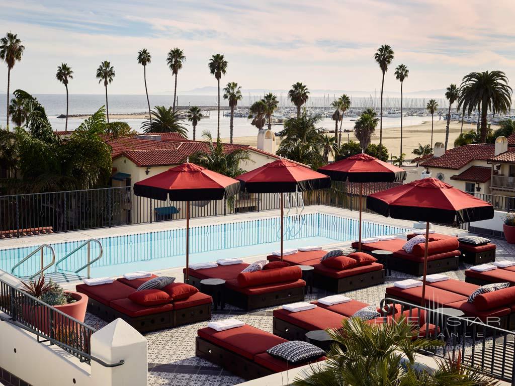 Outdoor Pool at Hotel Californian, Santa Barbara , CA