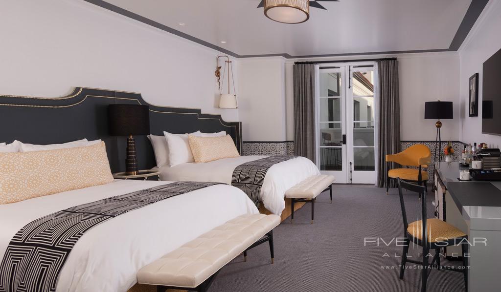 Double Queen Guest Room at Hotel Californian, Santa Barbara , CA