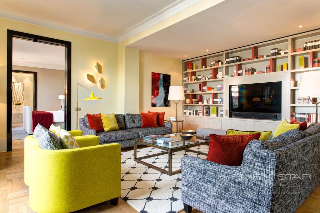 Bebel Suite Living at Rocco Forte Hotel de Rome, Berlin, Germany