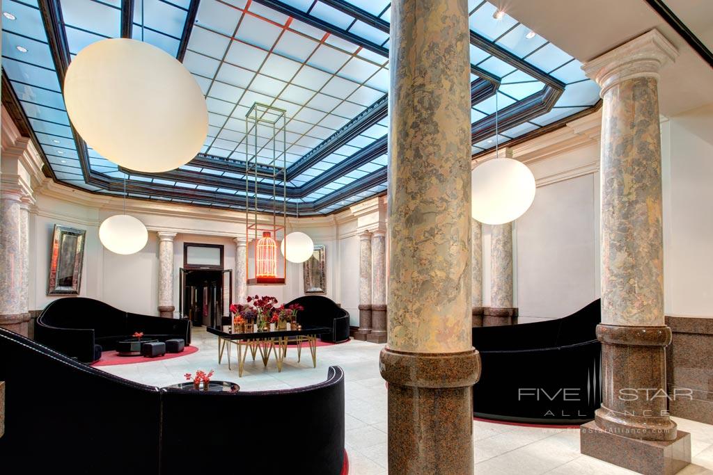 Lobby of Rocco Forte Hotel de Rome, Berlin, Germany