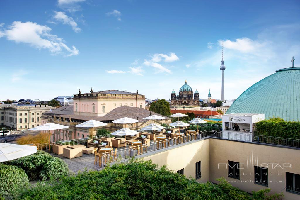 Rooftop Terrace at Rocco Forte Hotel de Rome, Berlin, Germany