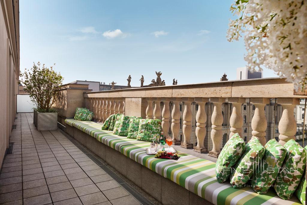 Bebel Suite Terrace at Rocco Forte Hotel de Rome, Berlin, Germany