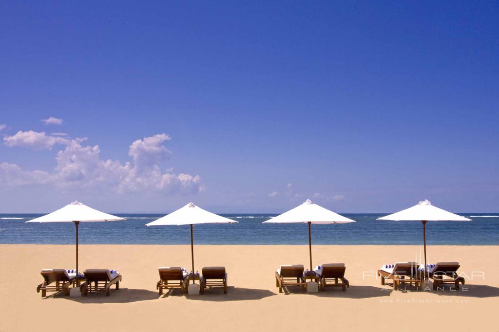 Beach at Conrad Bali, Tanjung Benoa, Bali, Indonesia