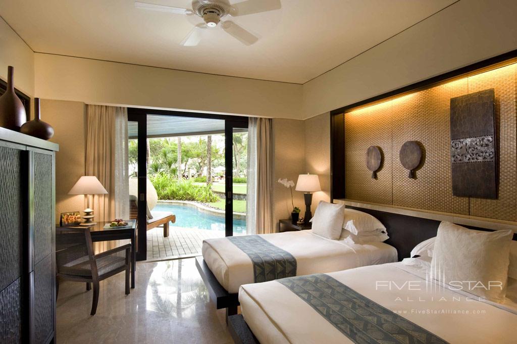 Deluxe Lagoon Twin Guest Room at Conrad Bali, Tanjung Benoa, Bali, Indonesia