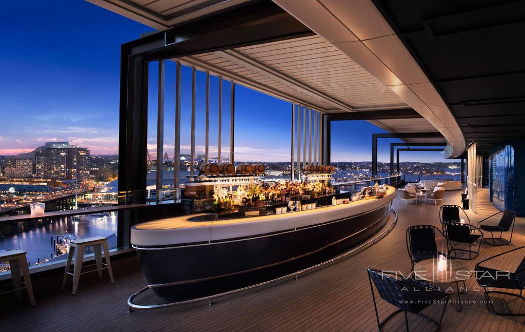 Bar and Lounge at Hyatt Regency Sydney, NSW, Australia