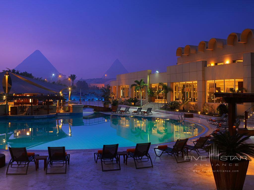 Outdoor Pool at Le Meridien Pyramids, Cairo, Egypt