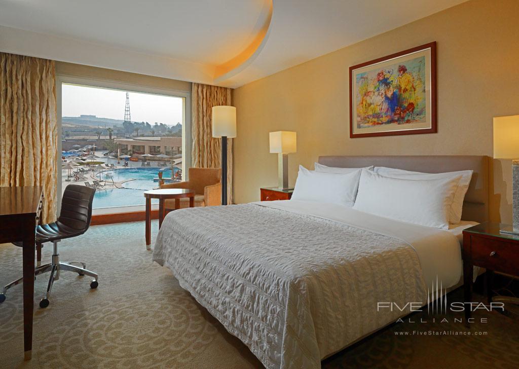 Deluxe King Guest Room with Pool Views at Le Meridien Pyramids, Cairo, Egypt