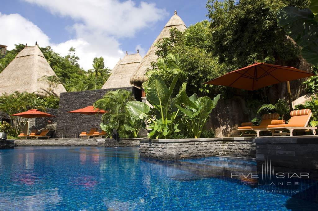 Main Pool at Maia Luxury Resort and Spa, Anse Louis, Seychelles