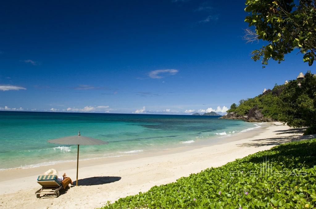 Beach at Maia Luxury Resort and Spa, Anse Louis, Seychelles