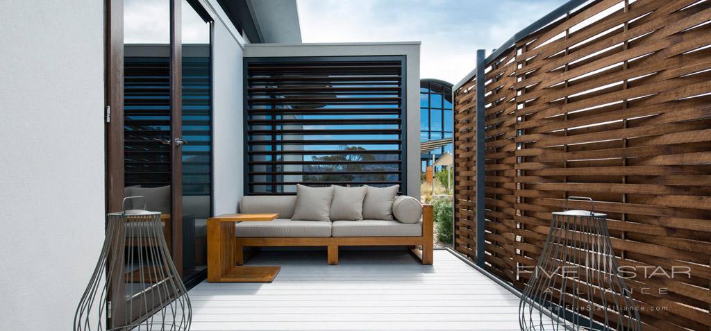 Guest Lounge at Saffire Freycinet, Freycinet National Park, Tasmania, Australia