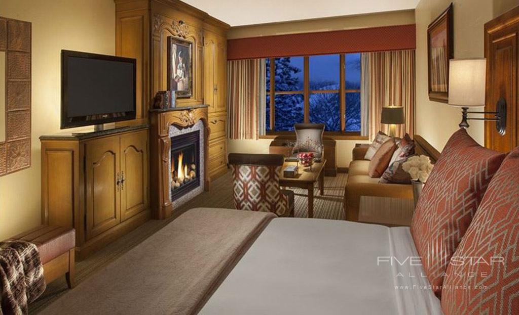 King Guest Room with Pull Out Sofa at Snake River Lodge &amp; Spa, Teton Village, WY