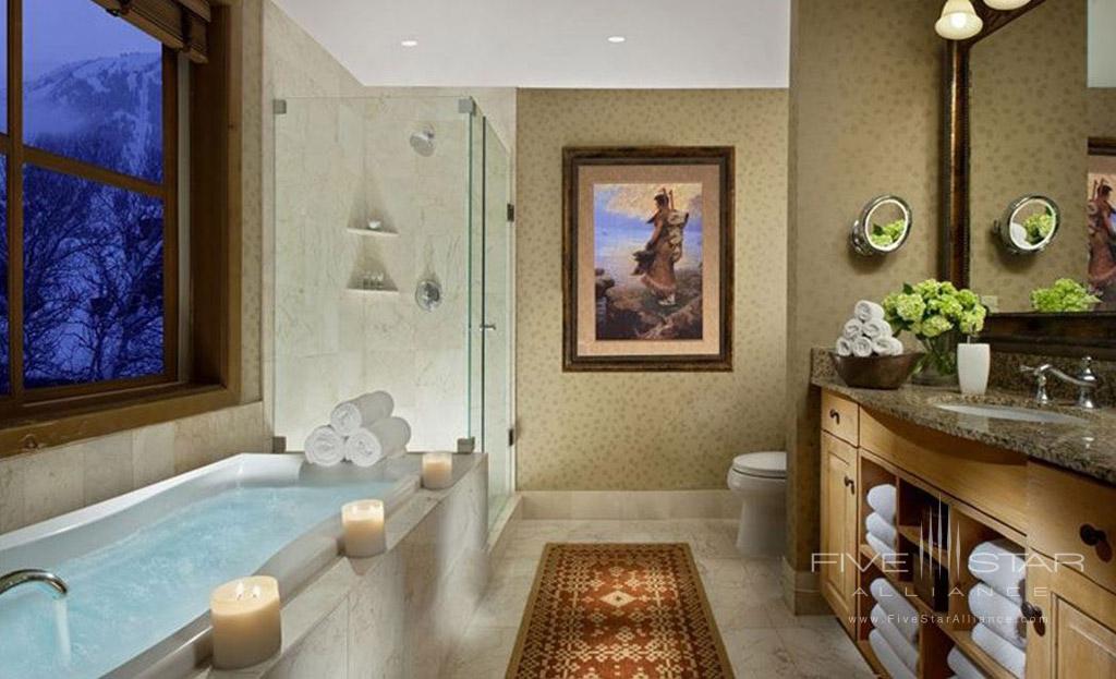 Two Bedroom Suite Master Bath at Snake River Lodge &amp; Spa, Teton Village, WY
