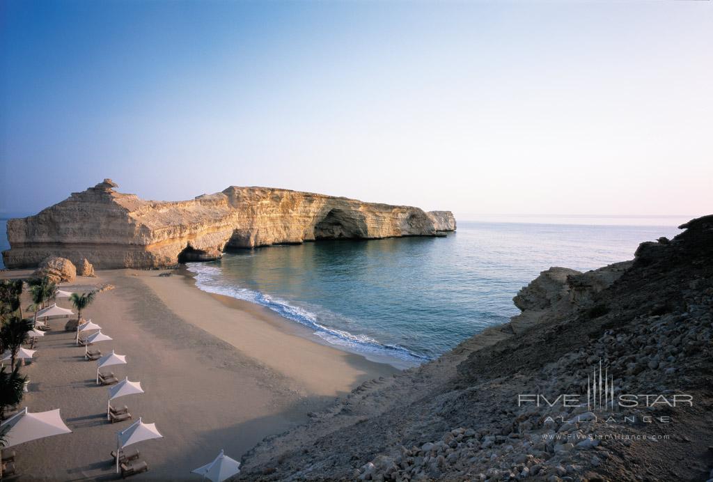 Beach at Shangri-La Barr Al Jissah Resort and Spa, Muscat, Oman