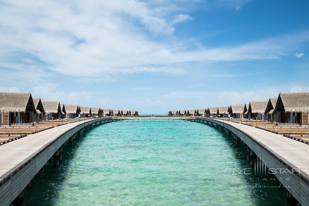 Water Views at Fairmont Maldives Sirru Fen Fushi, Maldives