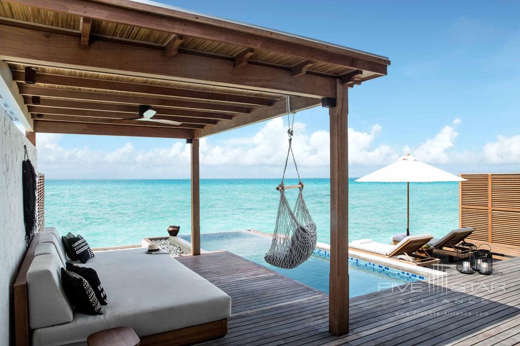 Water Villa at Fairmont Maldives Sirru Fen Fushi, Maldives