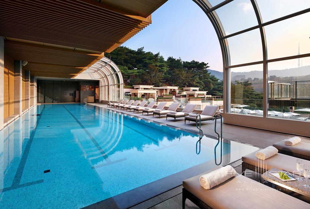 Indoor Pool at The Shilla Seoul, Korea