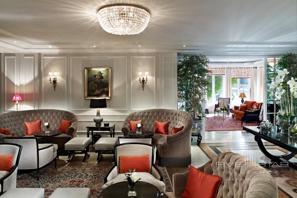 Lobby and Lounge at Hotel Sacher Salzburg, Austria