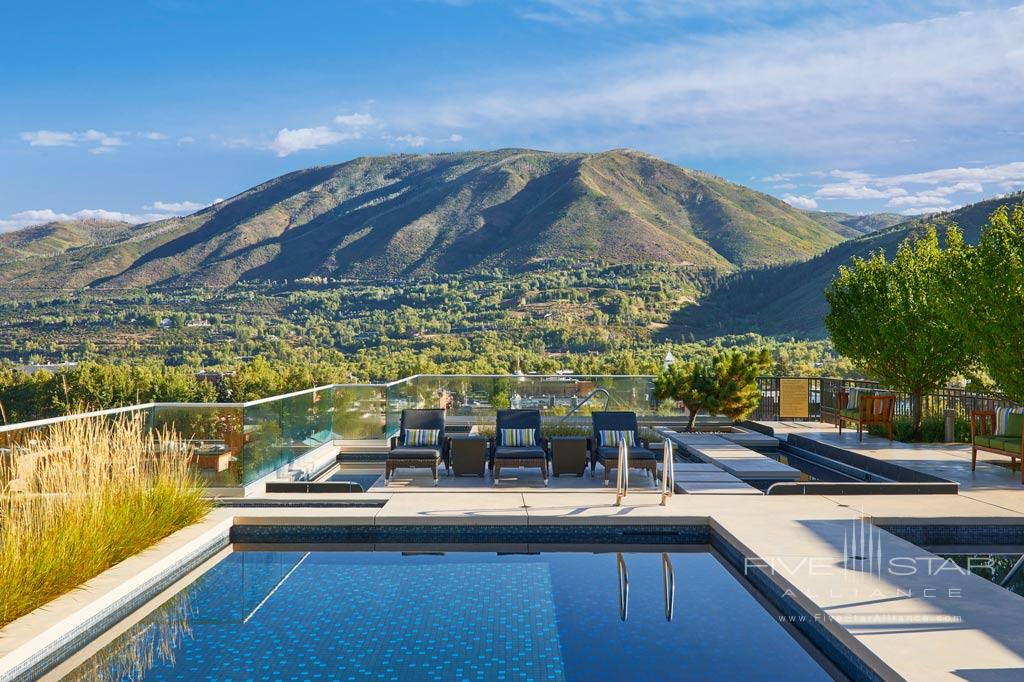Outdoor Pool at Residences at The Little Nell, Aspen, CO