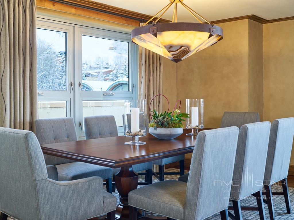 Dine at Residences at The Little Nell, Aspen, CO
