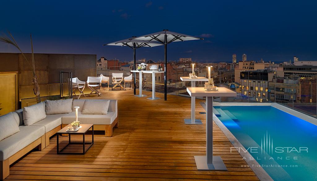 Rooftop Pool at The One Barcelona