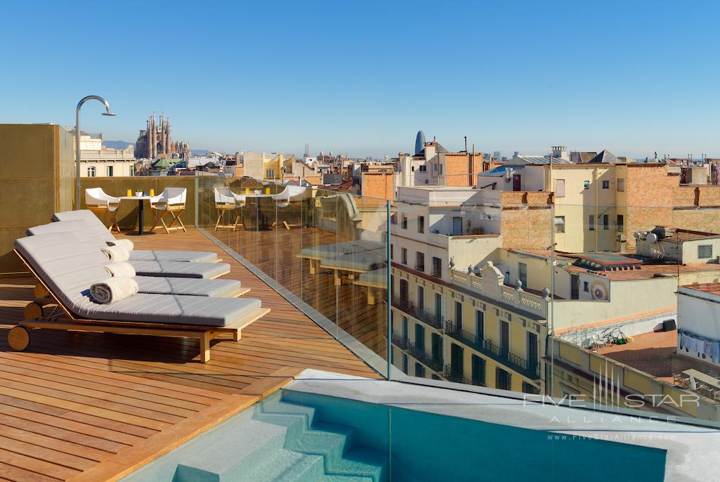Rooftop Pool at The One Barcelona