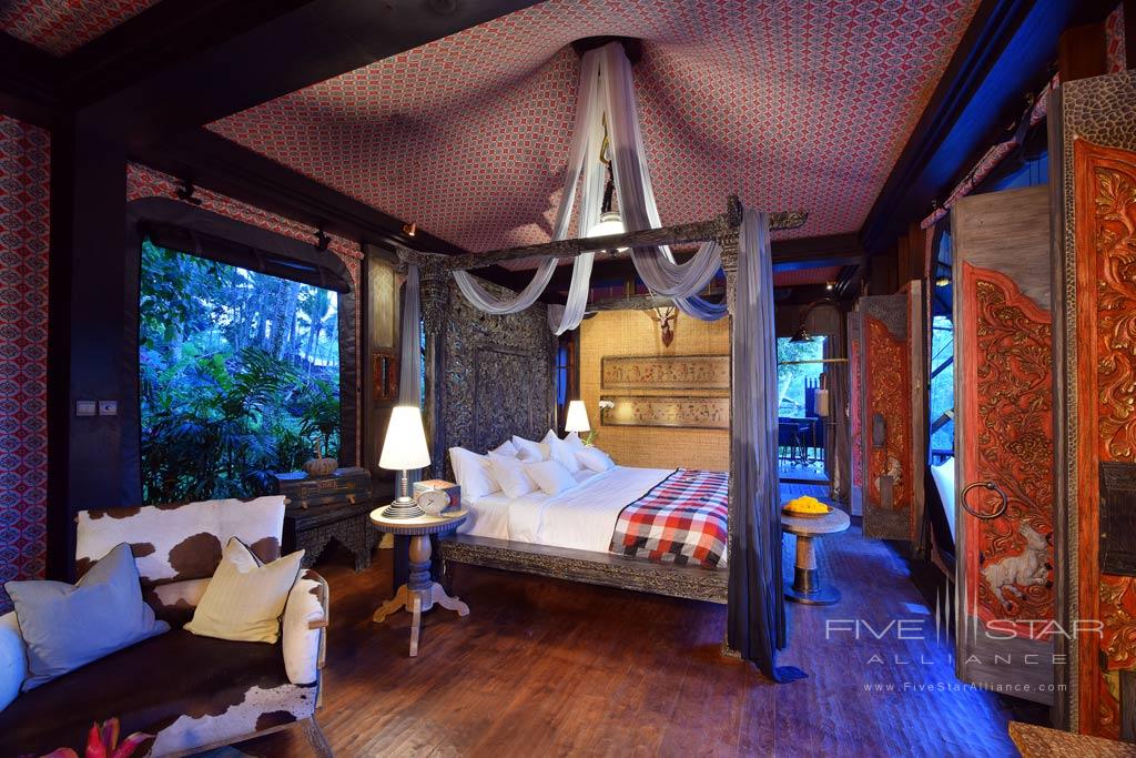 Rainforest Retreat Guest Room at Capella Ubud, Indonesia