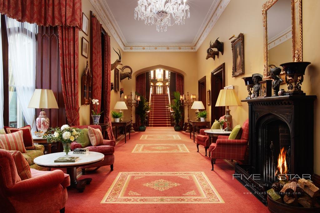 Guest Lounge at Dromoland Castle Hotel, County Clare, Ireland