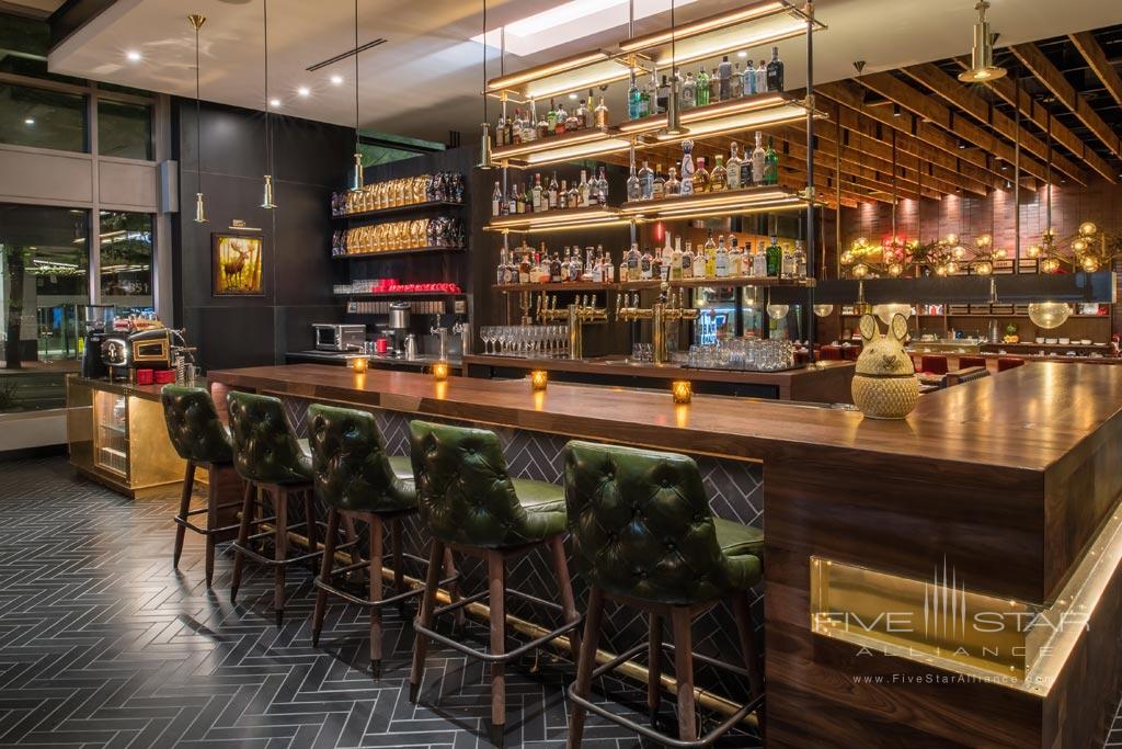 Bar at The Duniway Hotel, Portland, OR