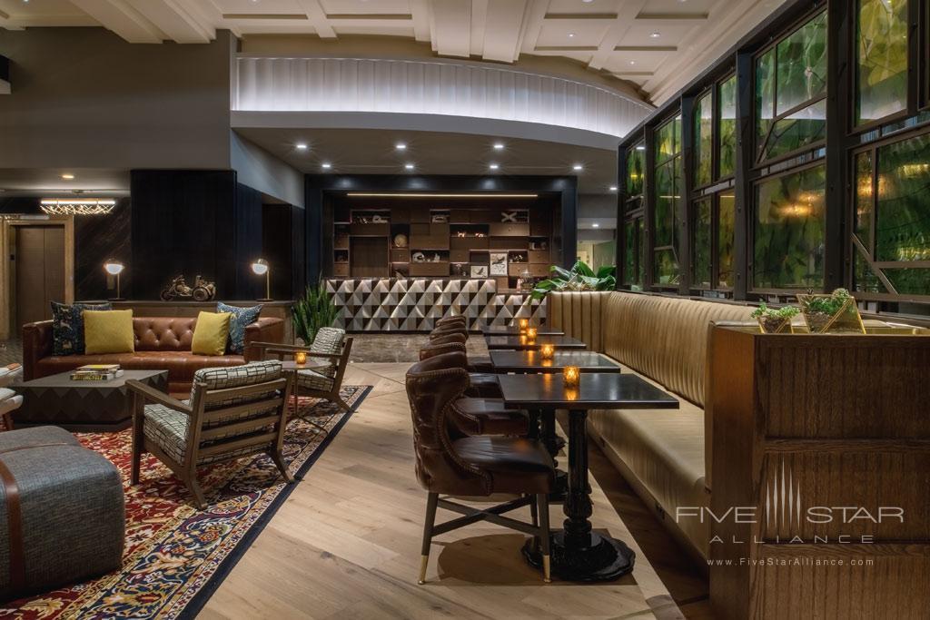 Lobby of The Duniway Hotel, Portland, OR