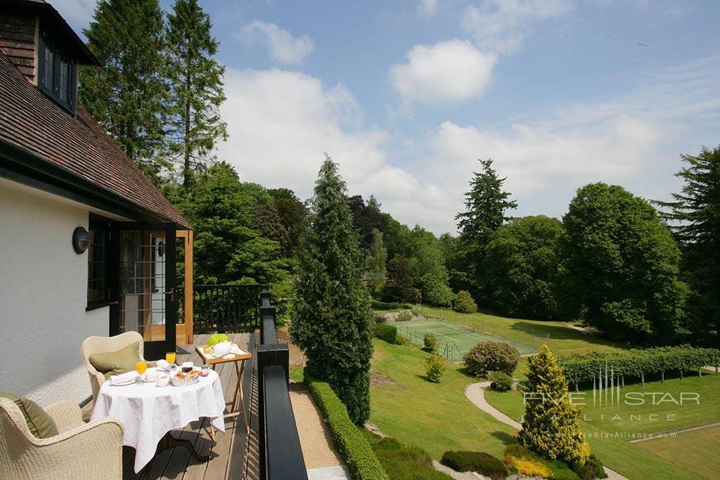 Terrace Lounge at Gidleigh Park, Devon, United Kingdom