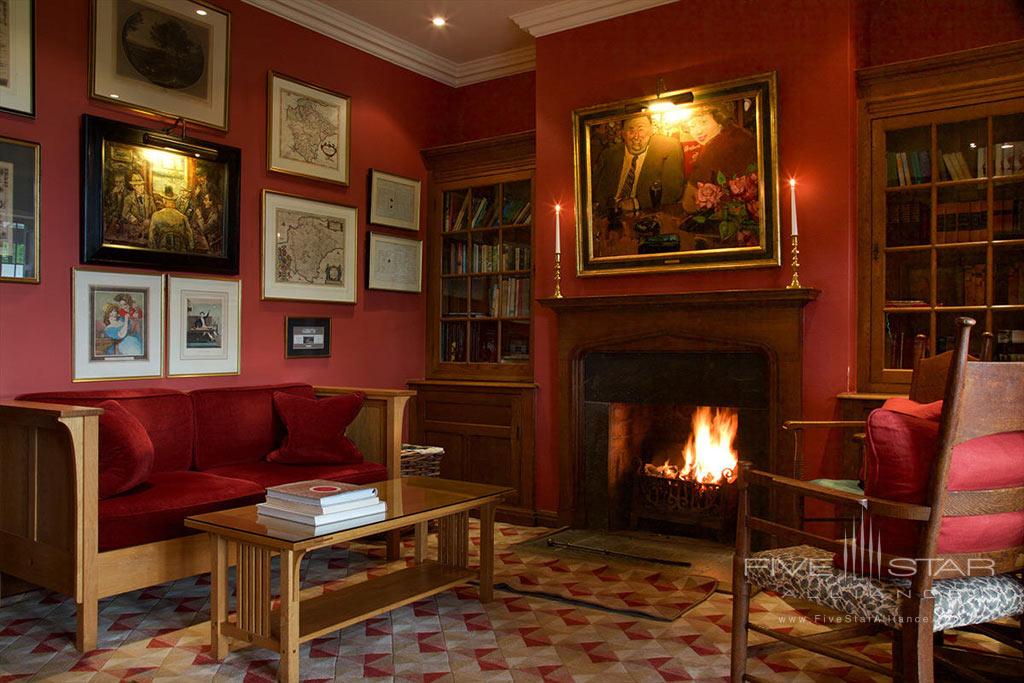 Lounge at Gidleigh Park, Devon, United Kingdom