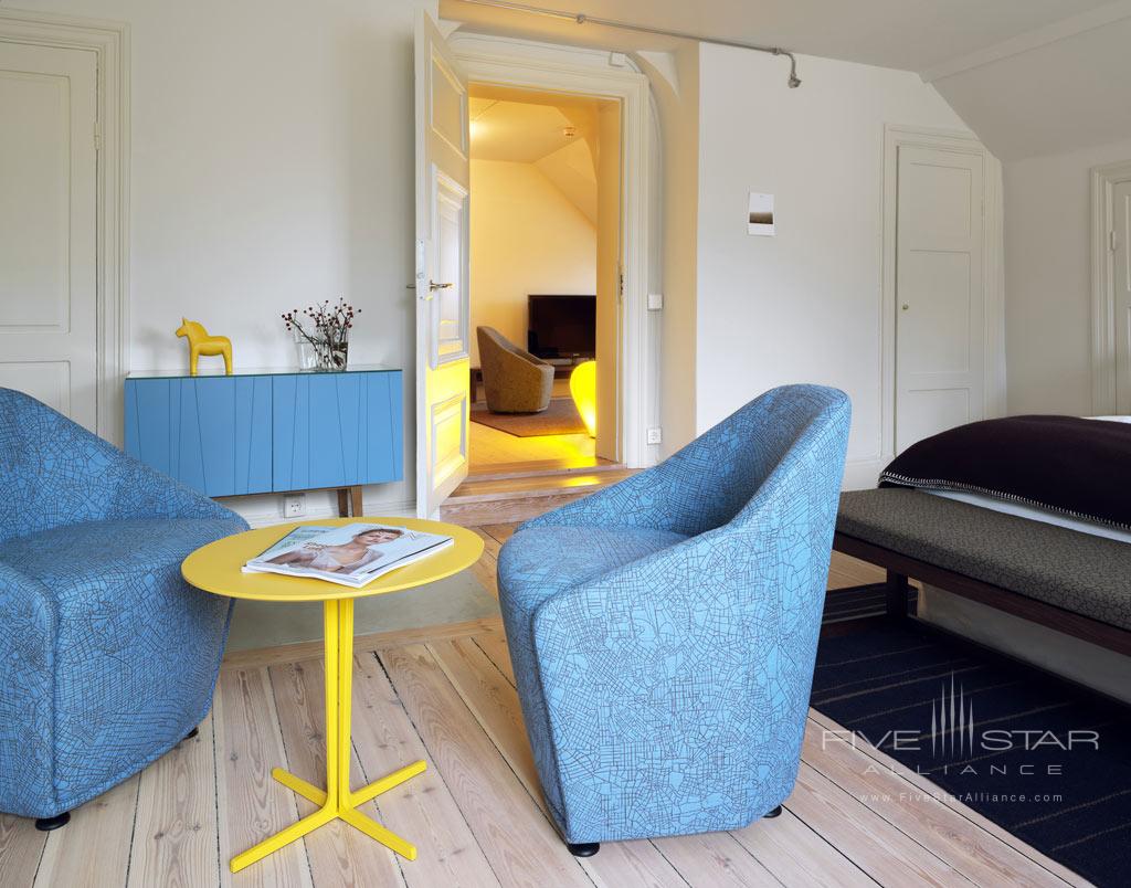 Guest Lounge at Hotel Skeppsholmen, Stockholm, Sweden