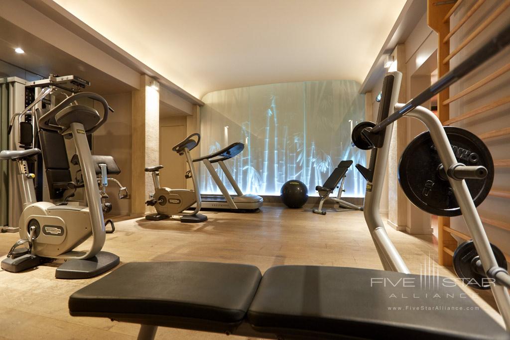 Fitness Center at Pavillon de la Reine, Paris, France