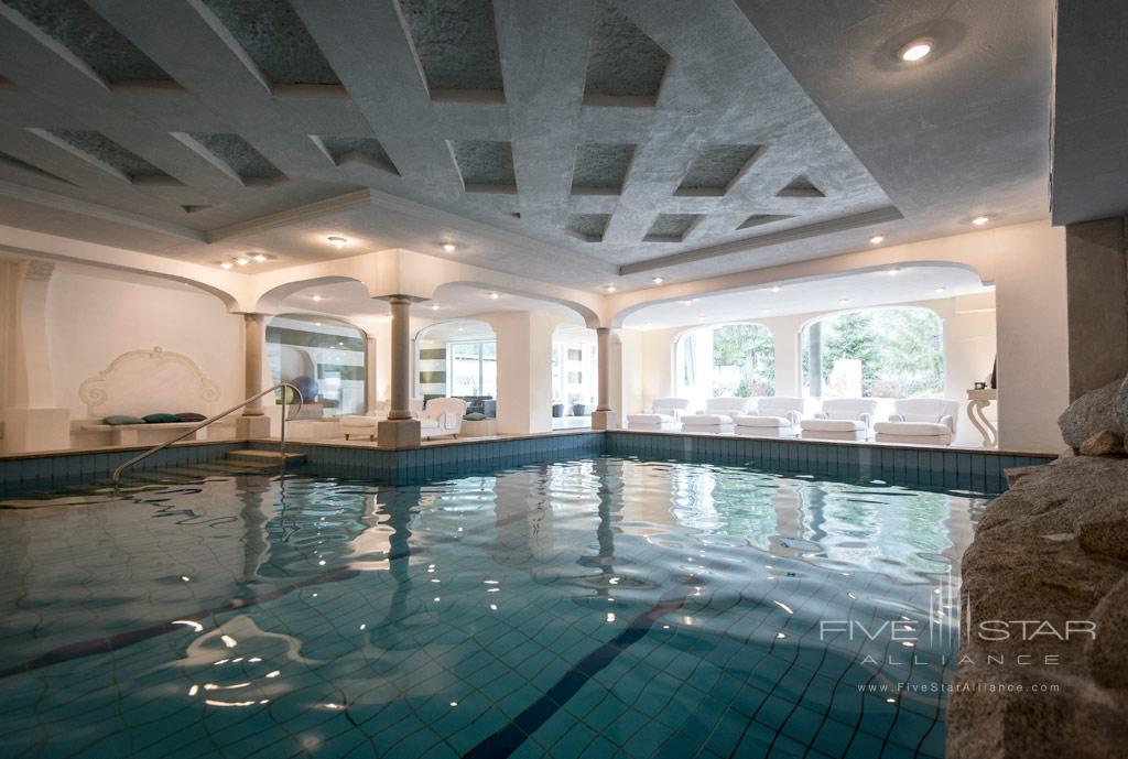 Indoor Pool at Rosa Alpina, Badia BZ, Italy