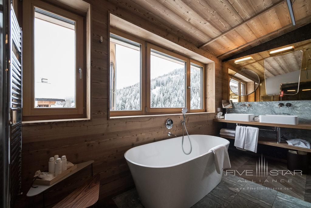 Suite Bath at Rosa Alpina, Badia BZ, Italy