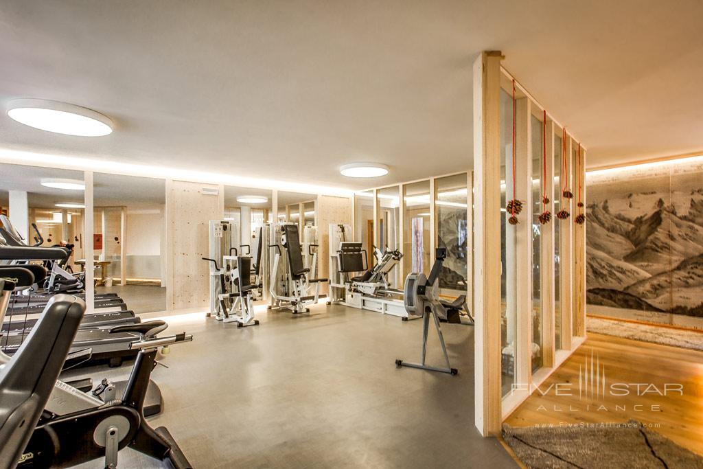 Gym at Rosa Alpina, Badia BZ, Italy