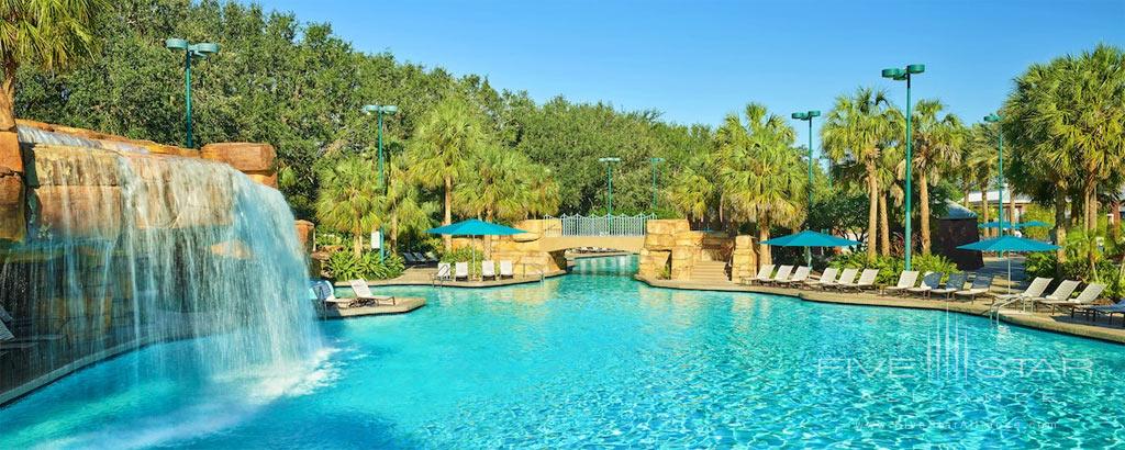 Outdoor Pool at Walt Disney World Dolphin Resort, Lake Buena Vista, FL
