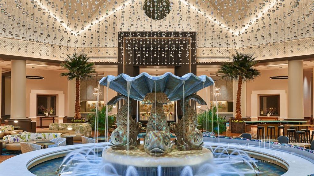 Lobby of Walt Disney World Dolphin Resort, Lake Buena Vista, FL