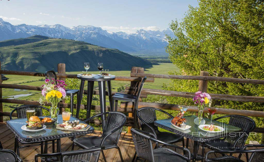 Dine with Views at Spring Creek Ranch &amp; Spa, Jackson, Wyoming