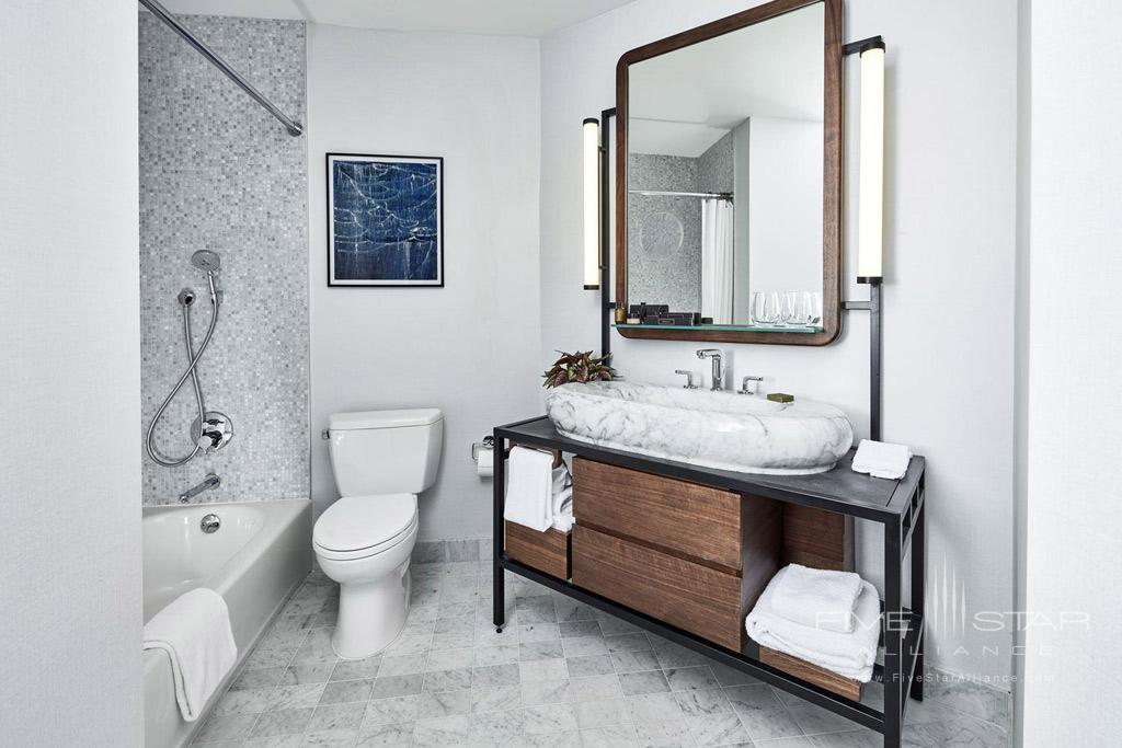 James Suite Bath at The James New York - NoMad, New York