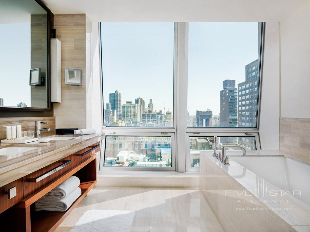 Guest Bath at The Langham, New York, Fifth Avenue,  New York