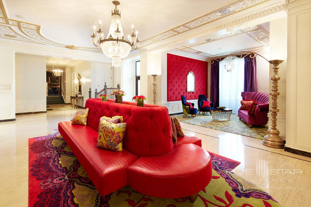 Lobby of Huntington Hotel, San Francisco, CA