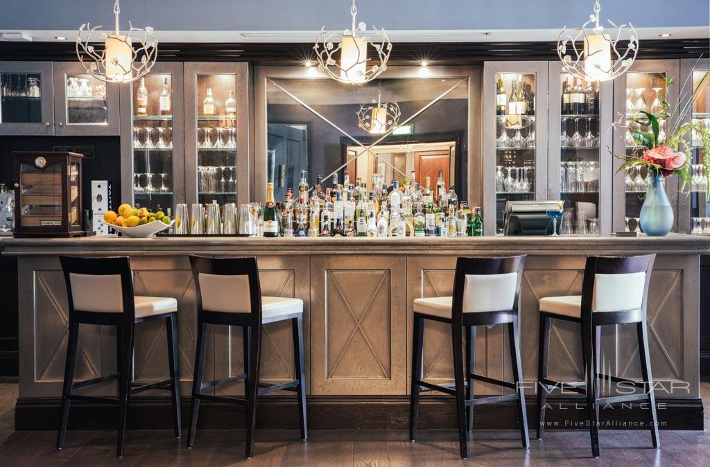 The Montagu Bar and Champagne Lounge at The Royal Crescent Hotel, Bath, UK