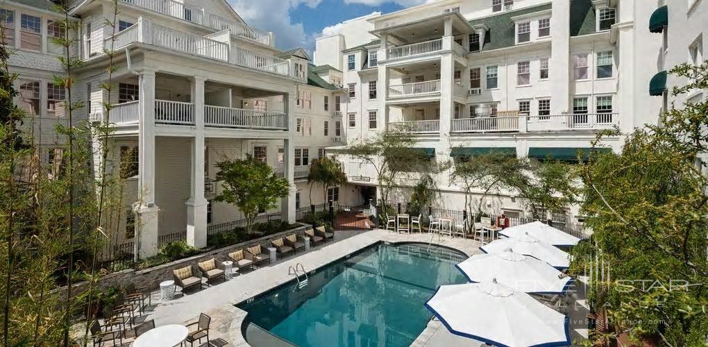 Outdoor Pool at The Partridge Inn, Augusta, GA