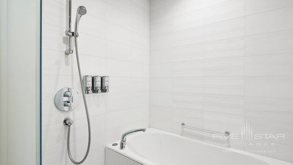 Twin Deluxe Guest Bath at Sheraton Grand Hiroshima, Japan