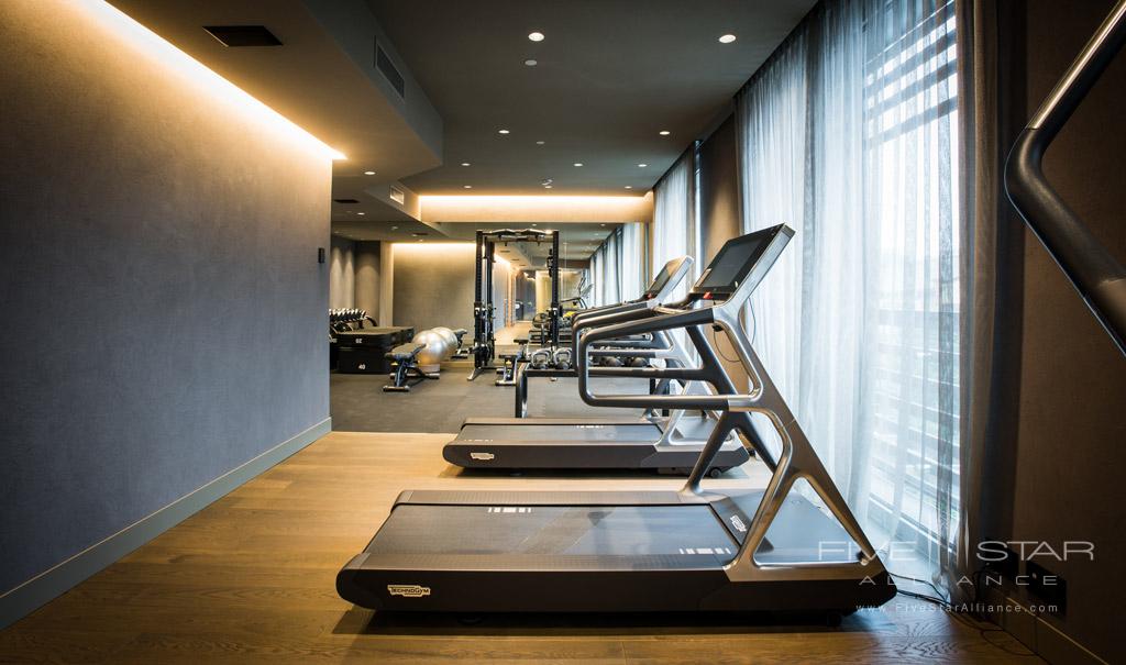 Gym at Hotel VIU Milan, Italy