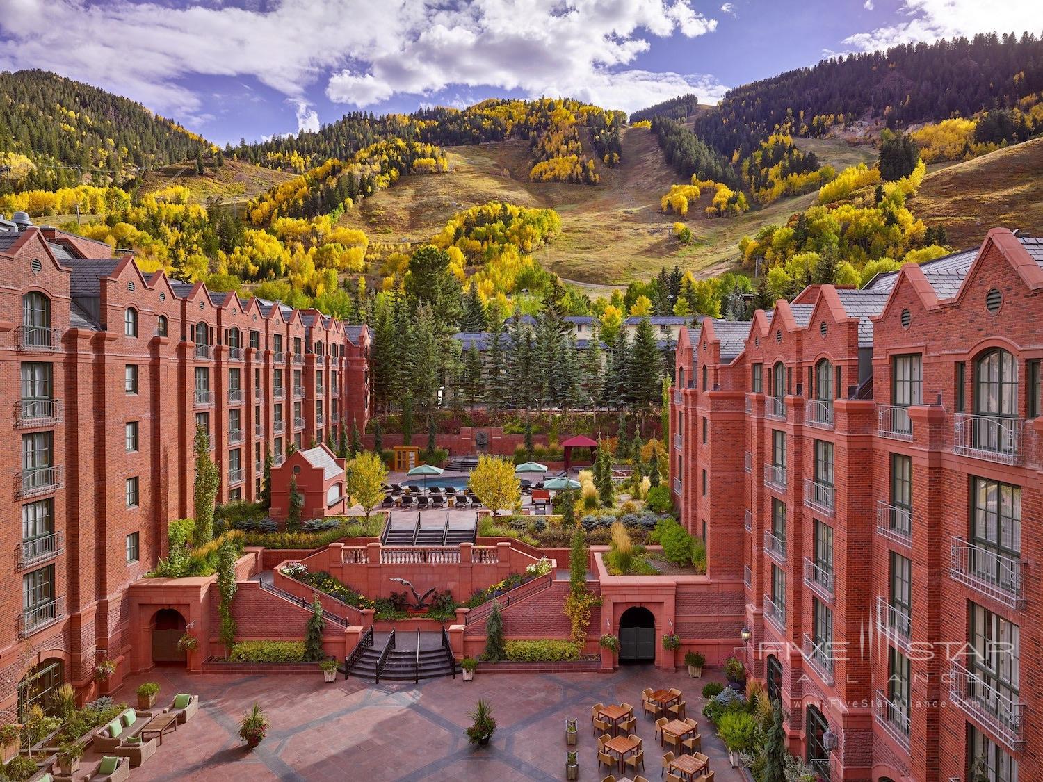 The St. Regis Resort Aspen is made of 800,000 Colorado Red Bricks