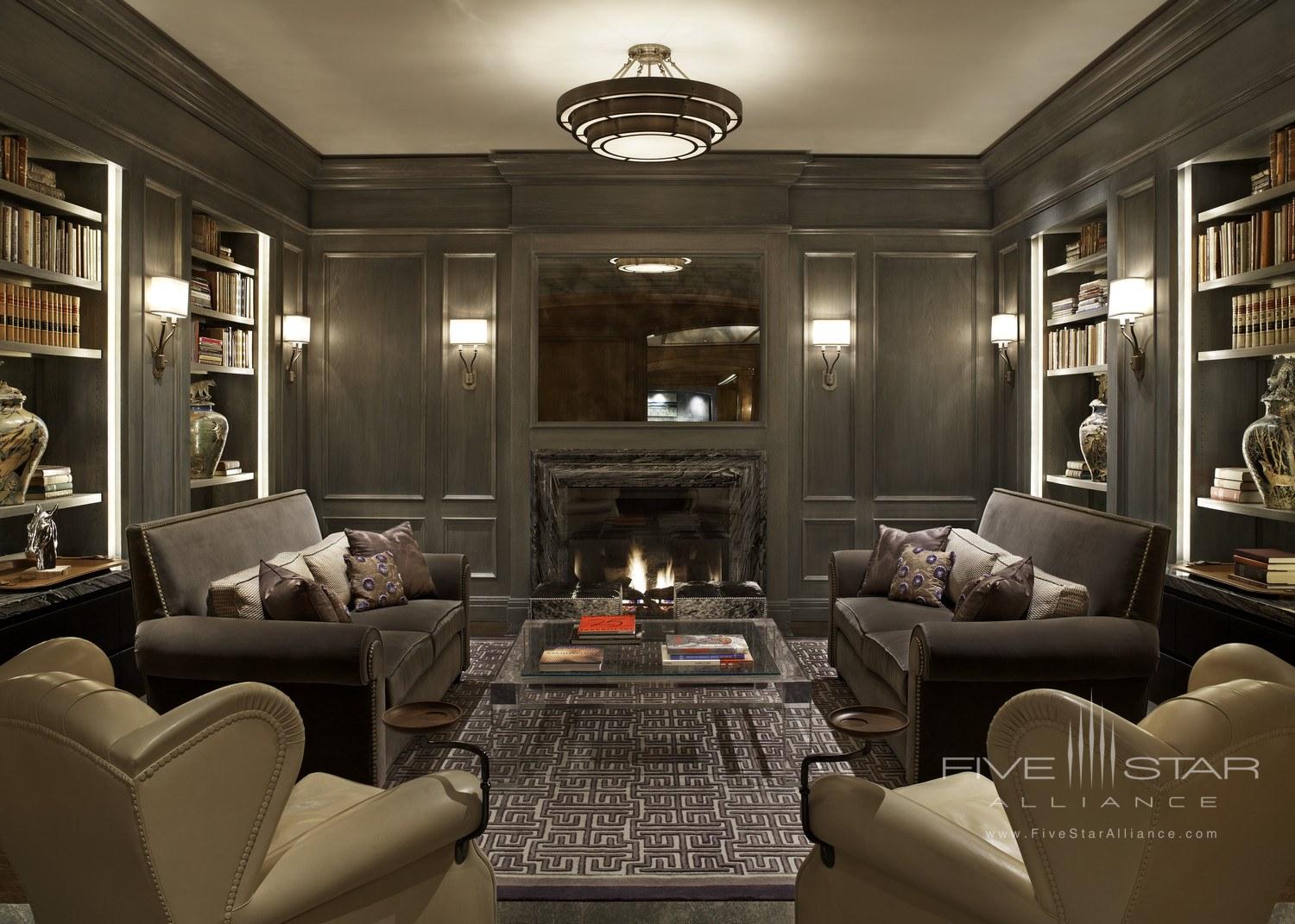 The St. Regis Resort Aspen Library Lounge